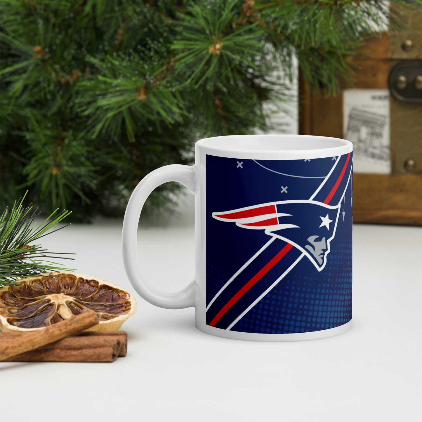 NFL Patriots Taza