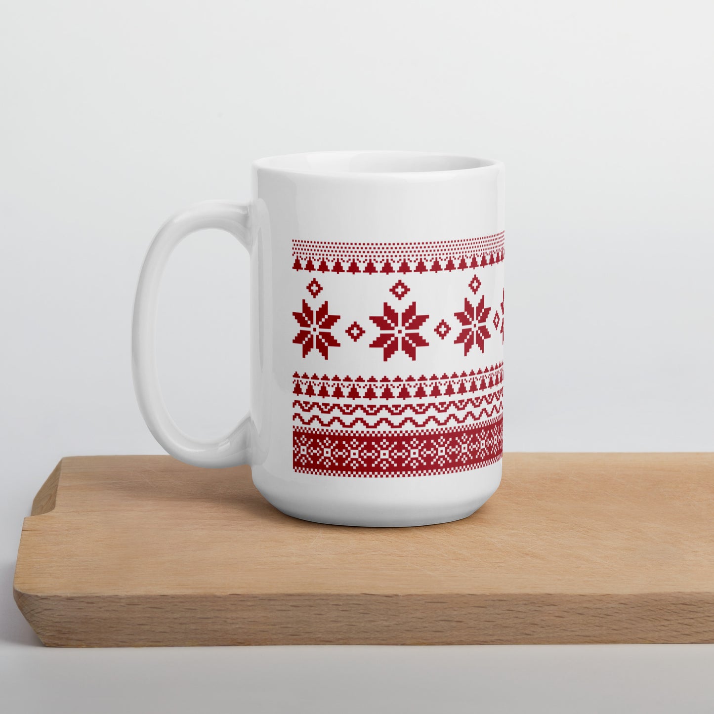 Ugly Sweater Taza Navidad