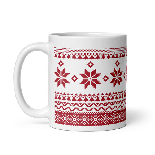 Ugly Sweater Taza Navidad