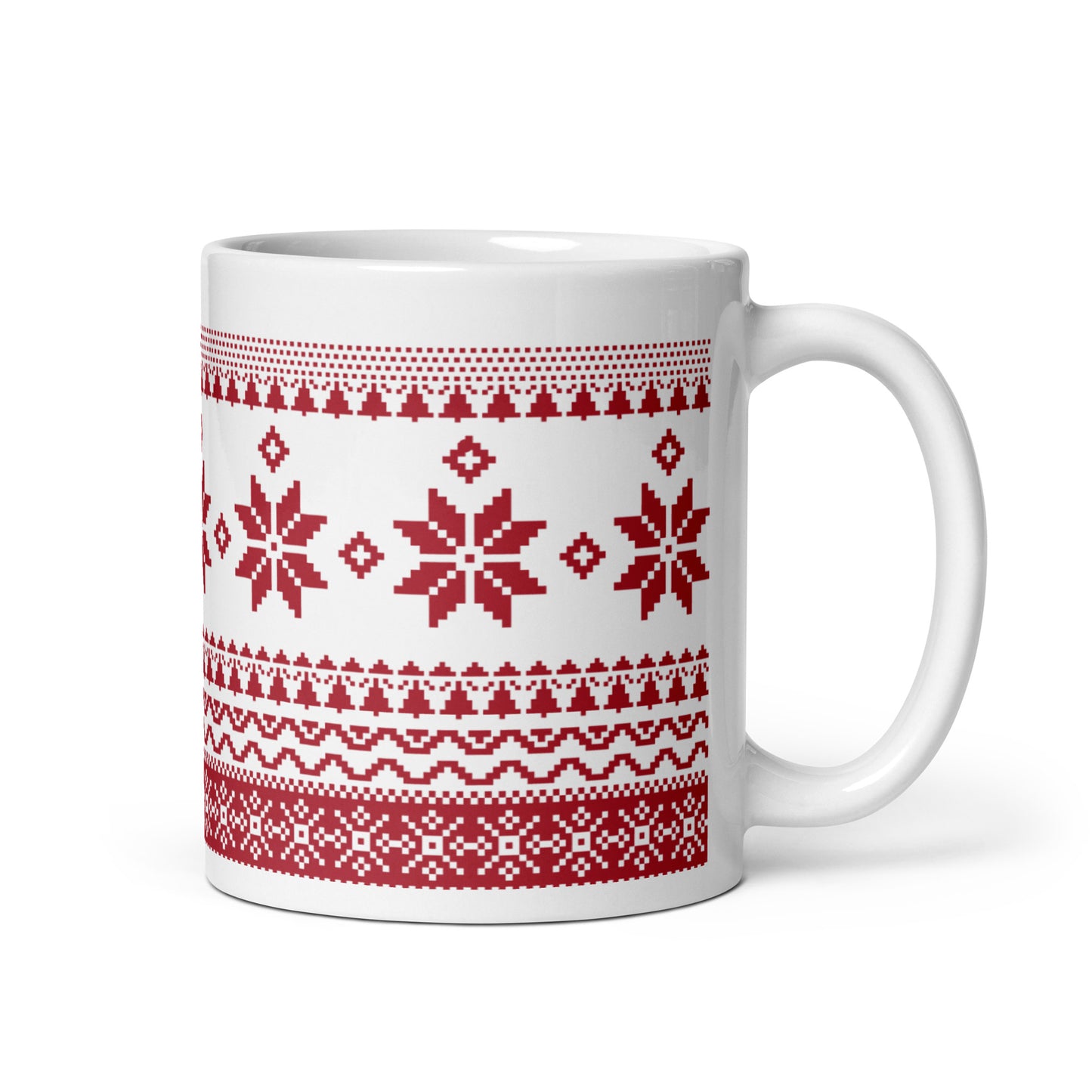 Ugly Sweater Taza Navidad