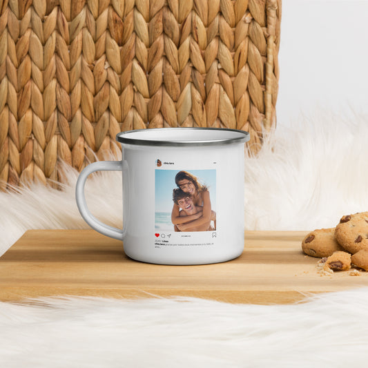 Taza Pocillo Peltre Peronalizada
