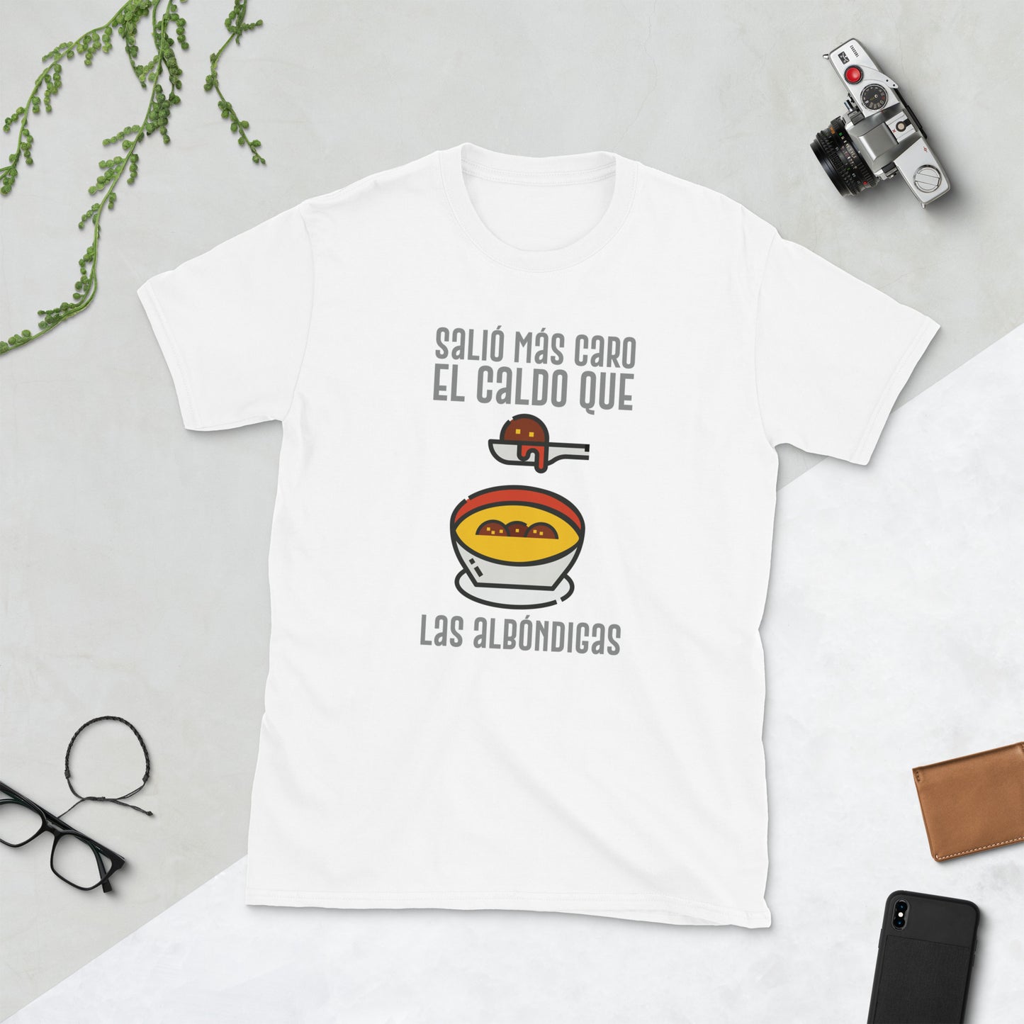 Salió Mas Caro El Caldo Que Las Albondigas Playera Antiamor