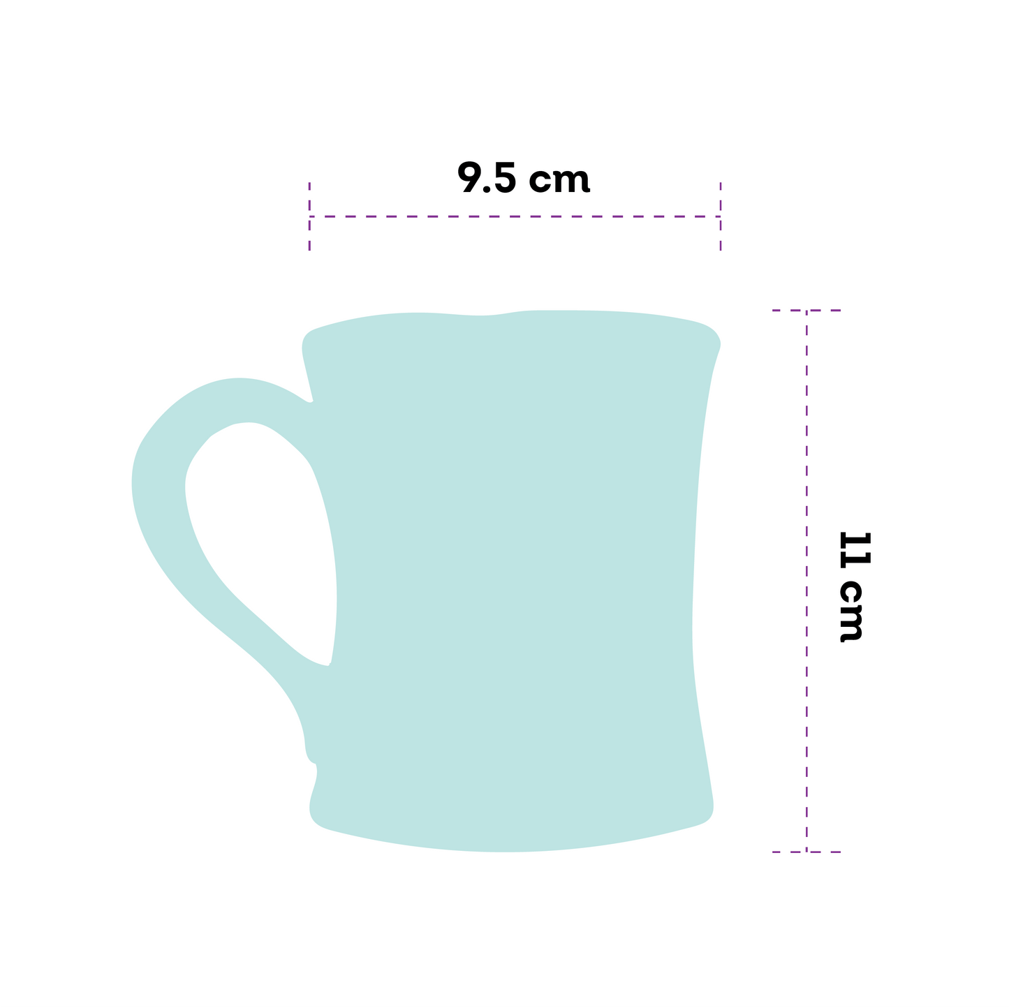 Taza Mexicana Artesanal Muñeca Istmeña Oaxaca