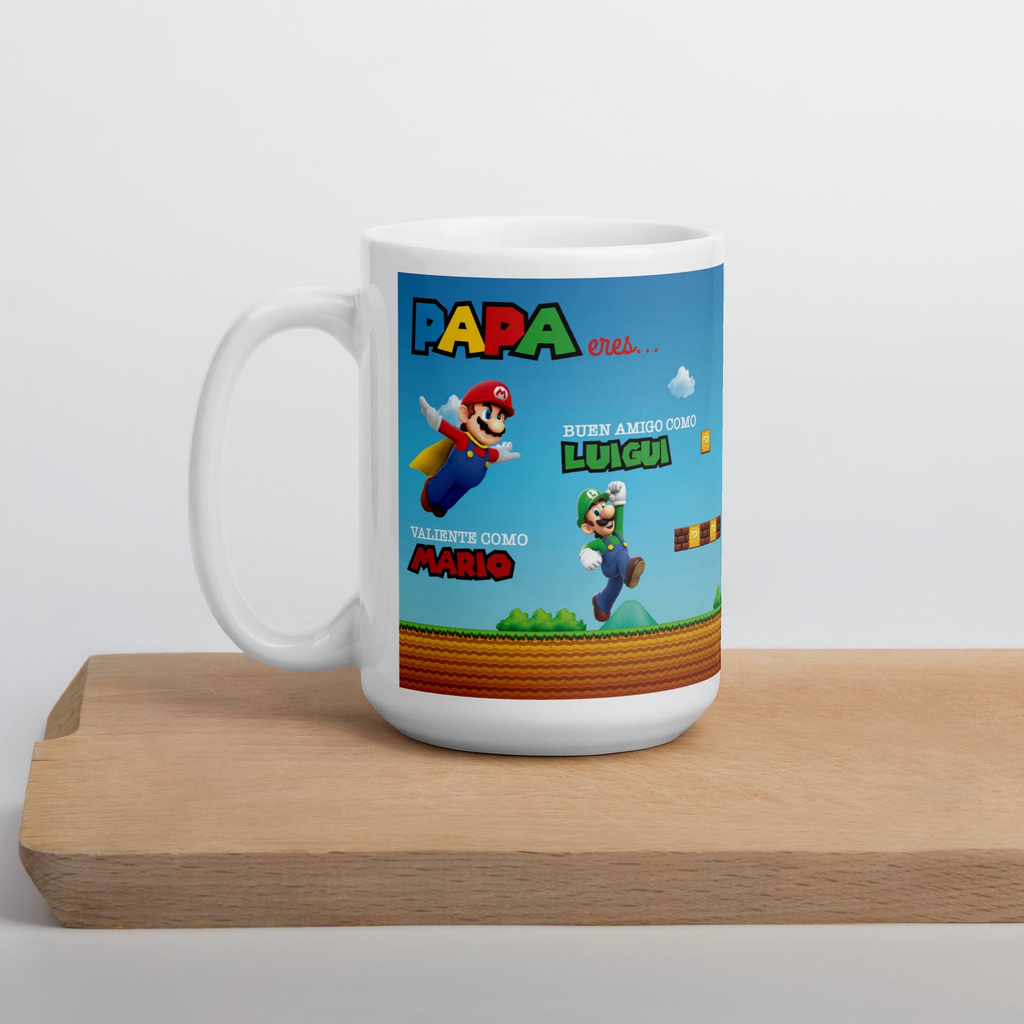 Super Mario Papá Taza