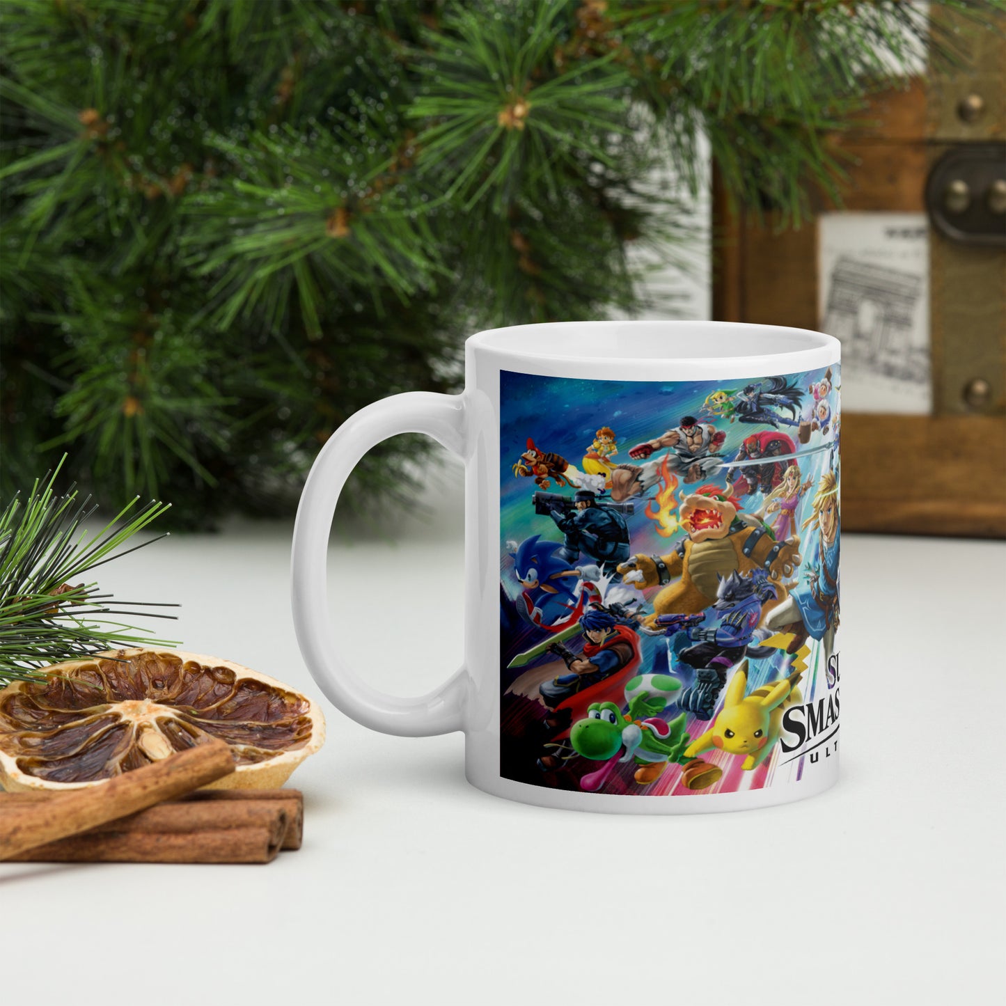 Super Smash Bros Videojuegos Taza