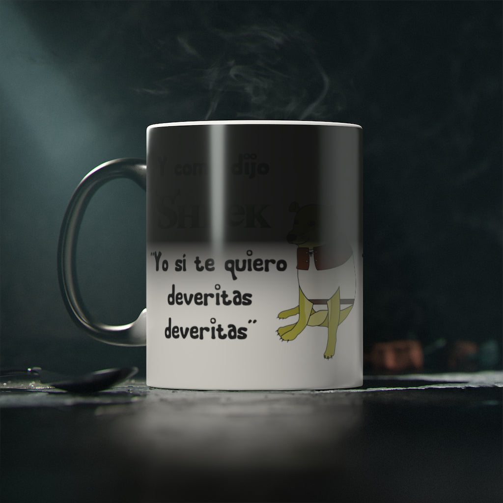 Cheems Y Como dijo  Shrek Taza