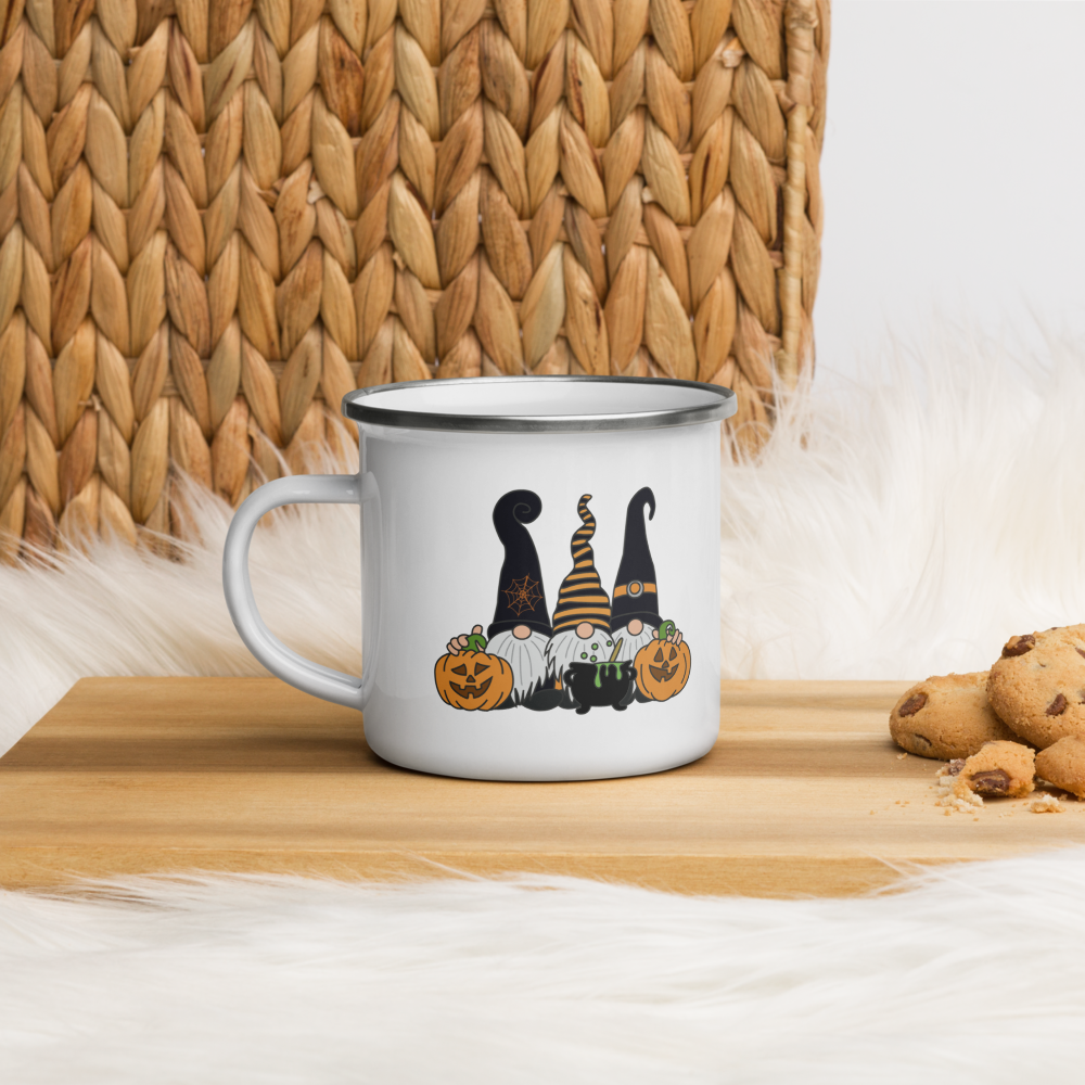 Gnomos Halloween Taza