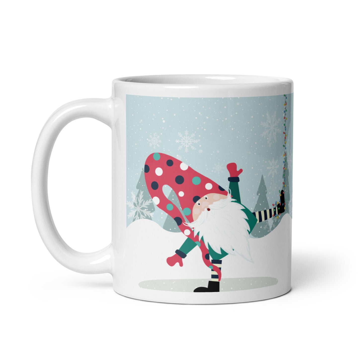 Gnomo Navidad Taza