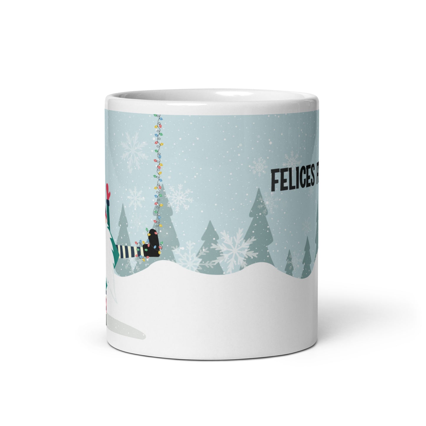 Gnomo Navidad Taza