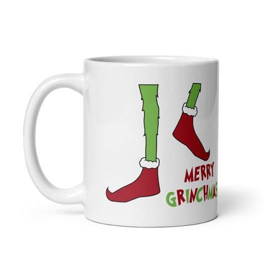 Merry Grinchmas Navidad Taza