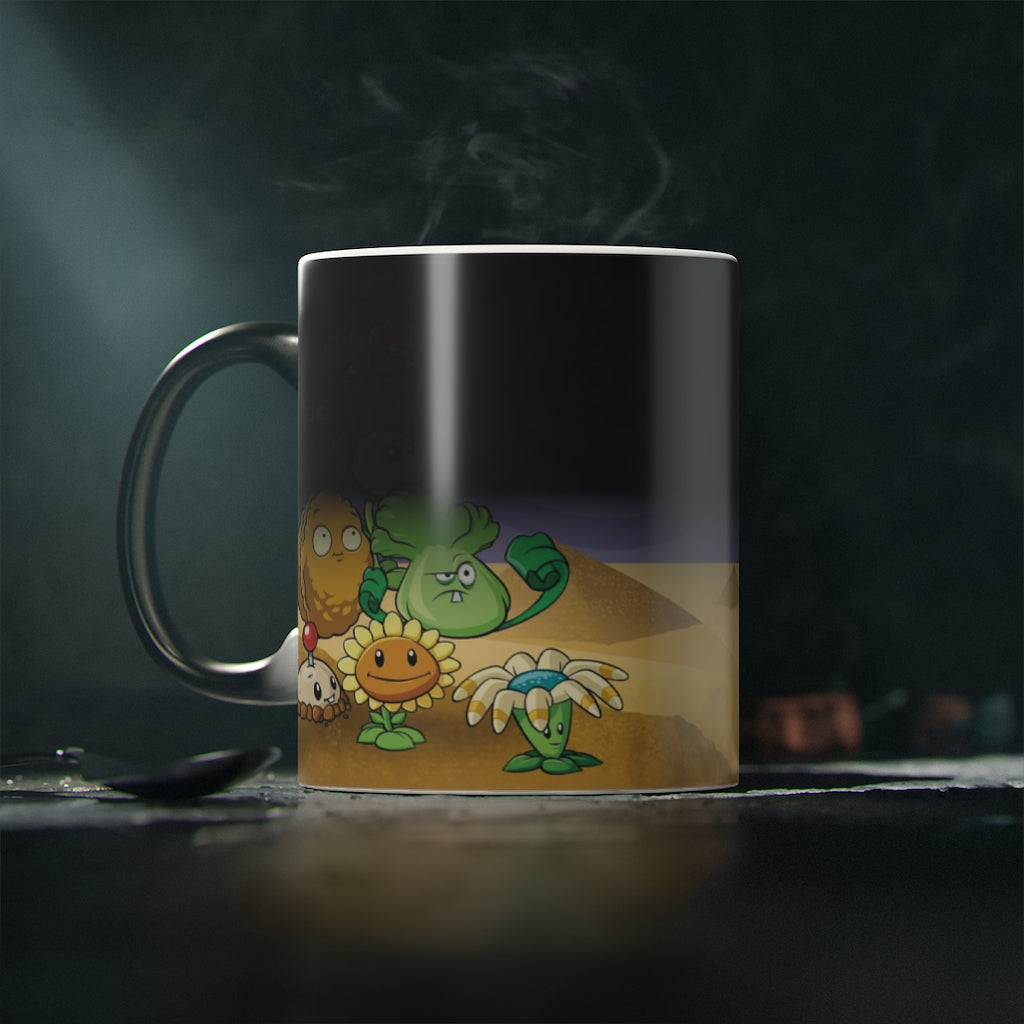 Plantas Vs Zombies Videojuego taza