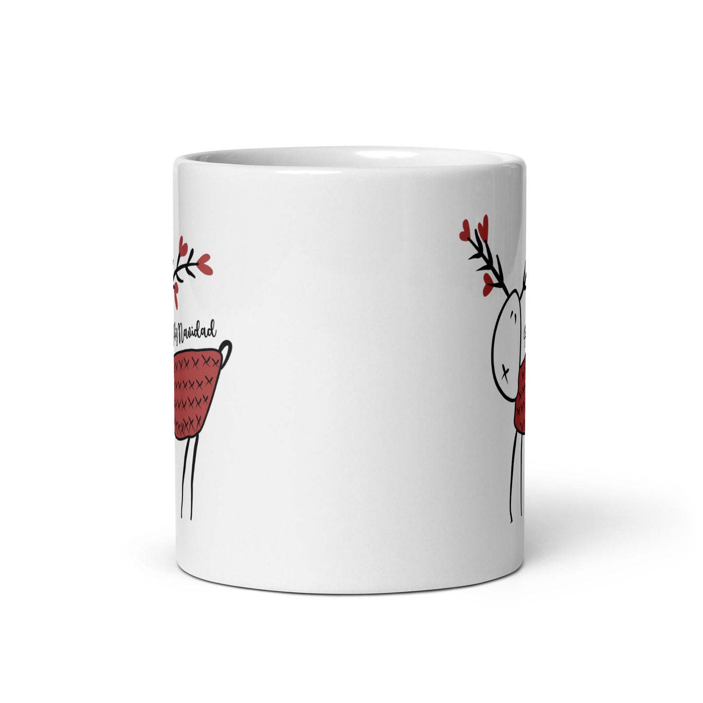 Reno Taza Navidad