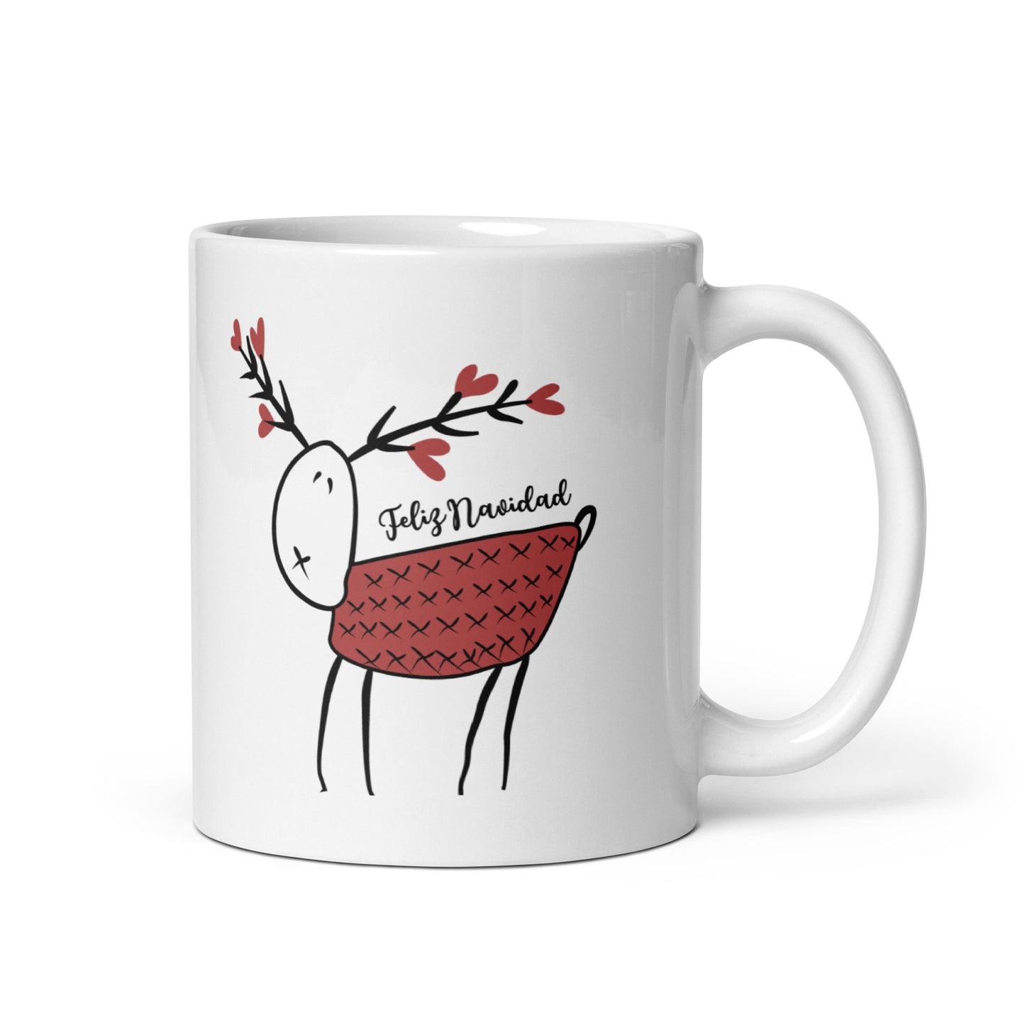 Reno Taza Navidad