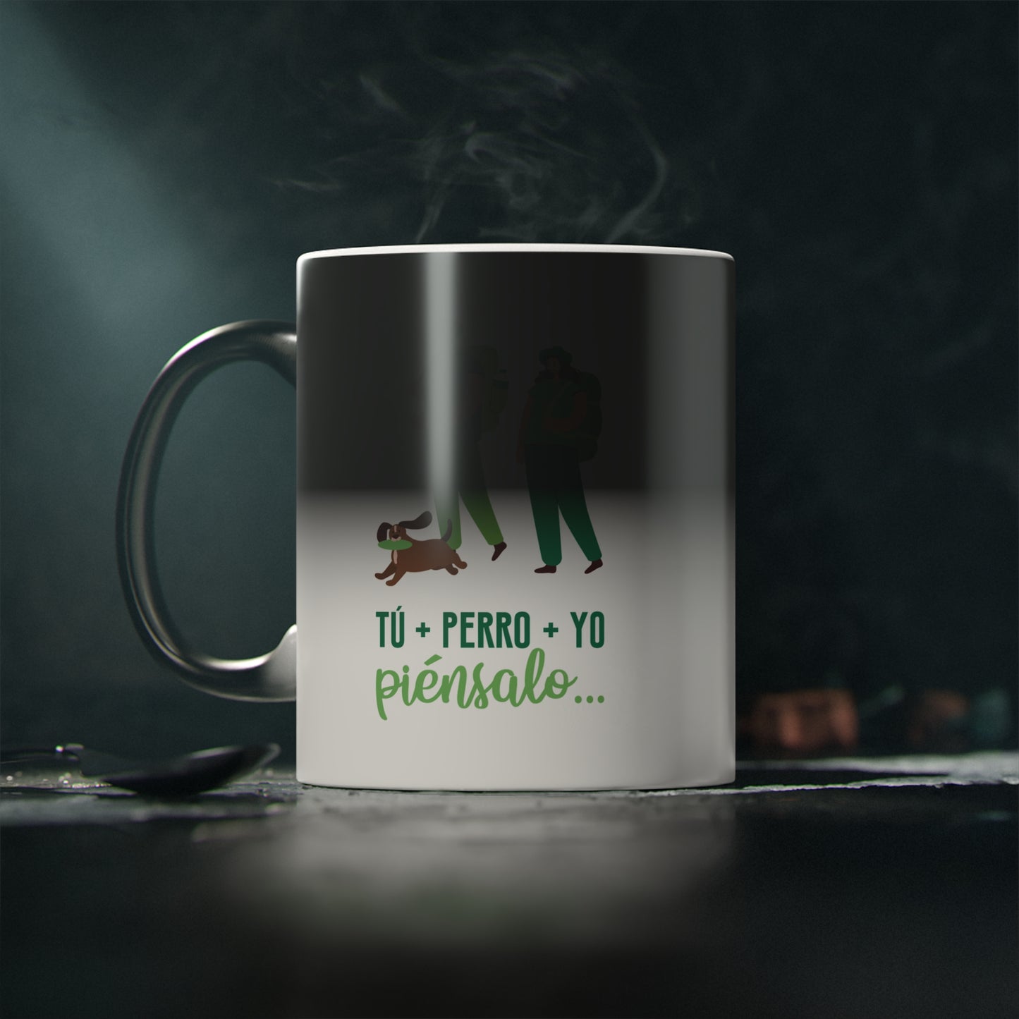 Tú + Perro + Yo Piénsalo  Taza