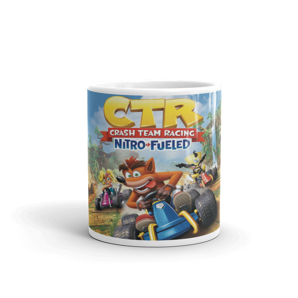 Crash Team Racing Nitro-Fueled Videojuego Taza