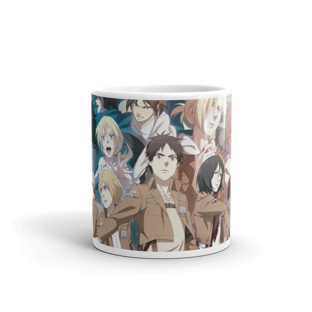 Shingeki No Kyojin Anime Tazas