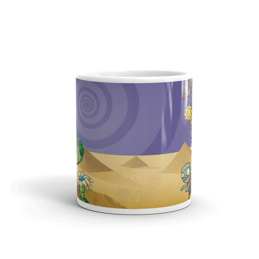 Plantas Vs Zombies Videojuego taza