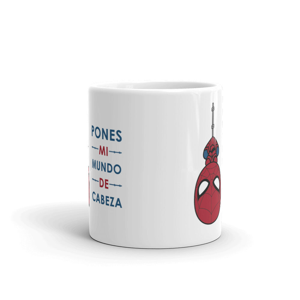 Pones Mi Mundo De Cabeza Taza