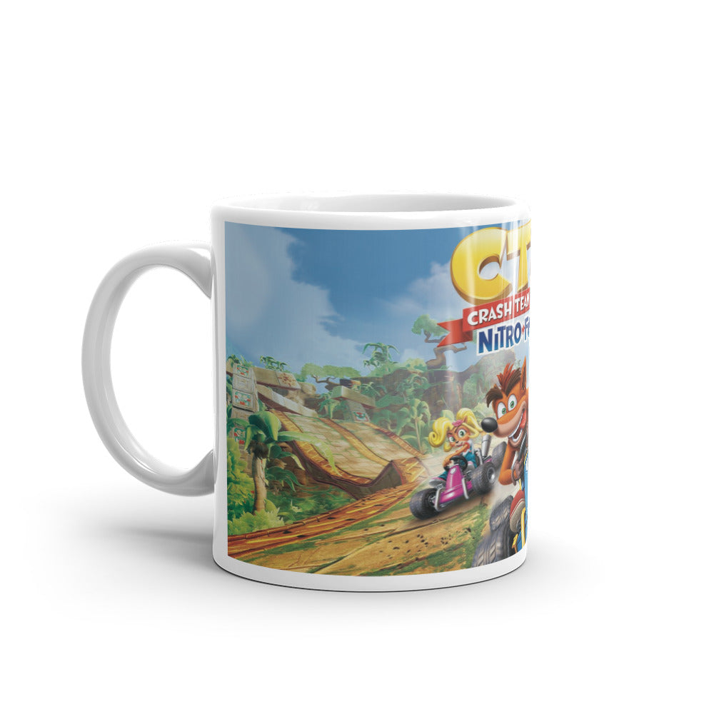 Crash Team Racing Nitro-Fueled Videojuego Taza