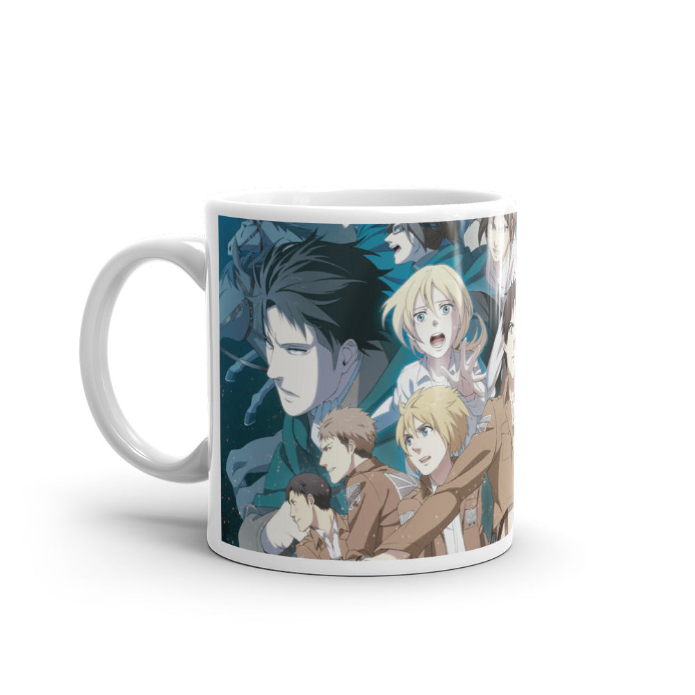 Shingeki No Kyojin Anime Tazas