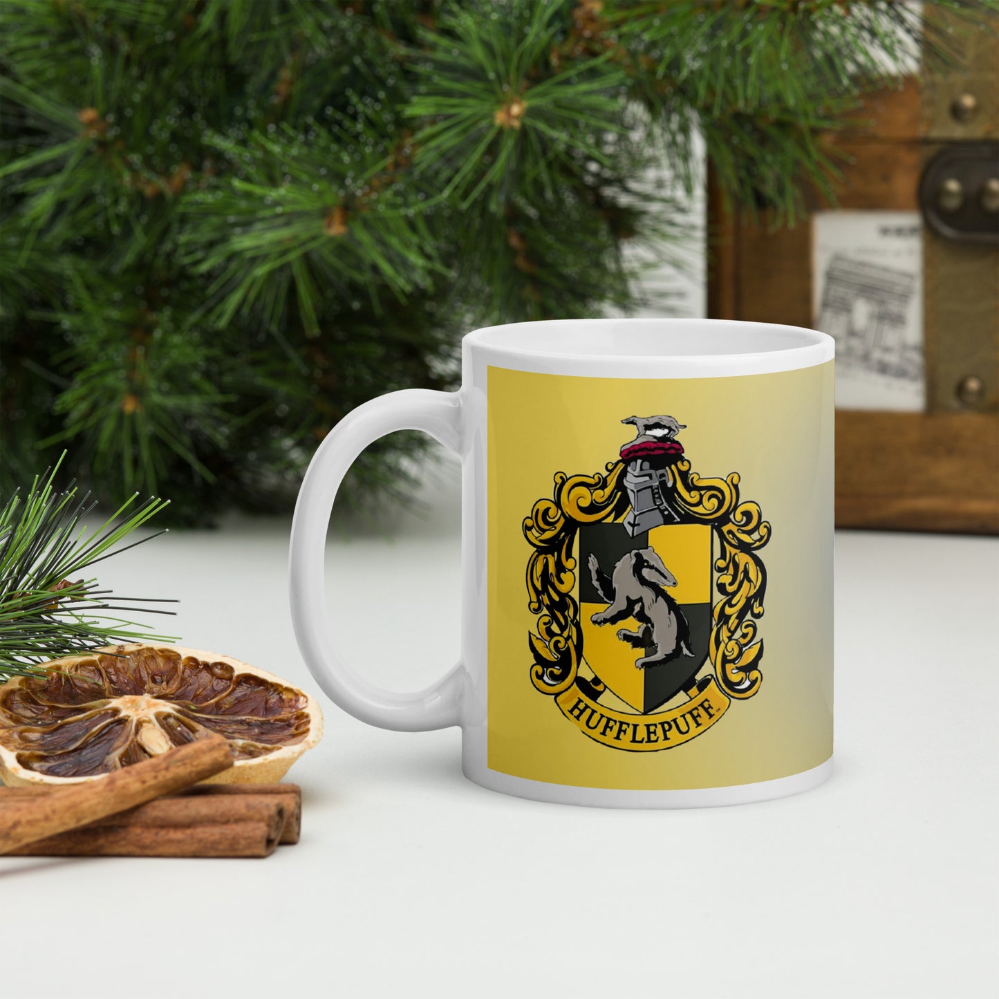 Hufflepuff Escudo Taza