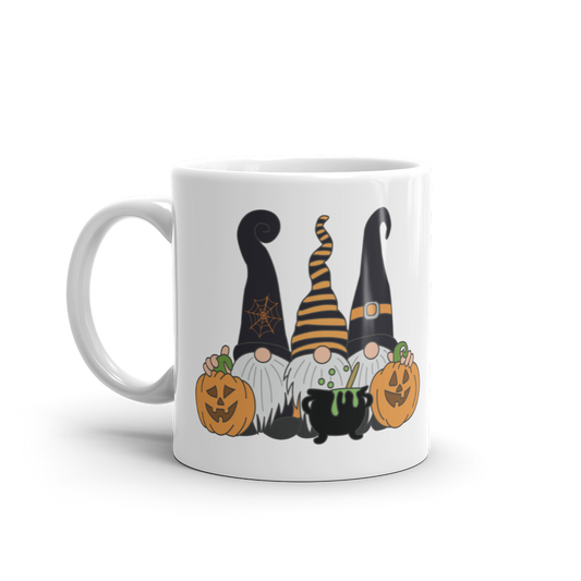 Gnomos Halloween Taza