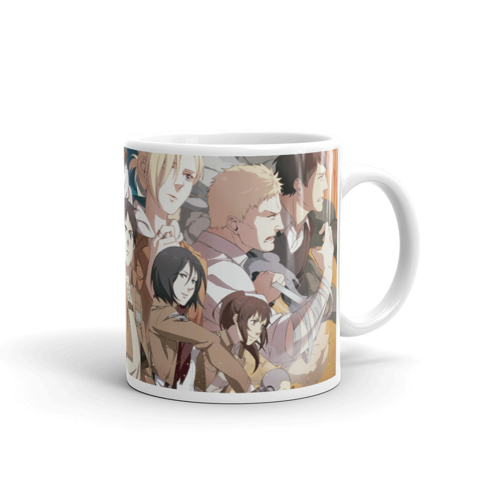 Shingeki No Kyojin Anime Tazas