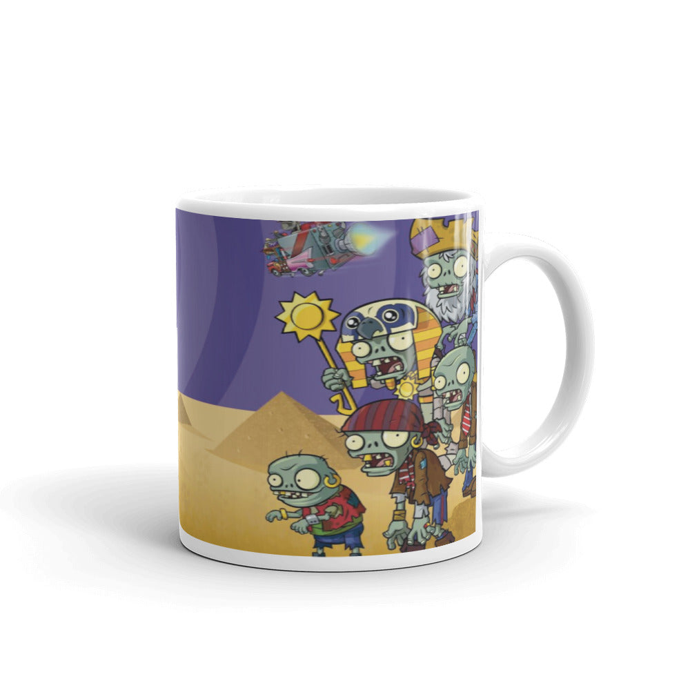 Plantas Vs Zombies Videojuego taza