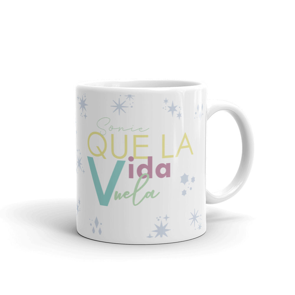 Sonríe Que La Vida Vuela Taza