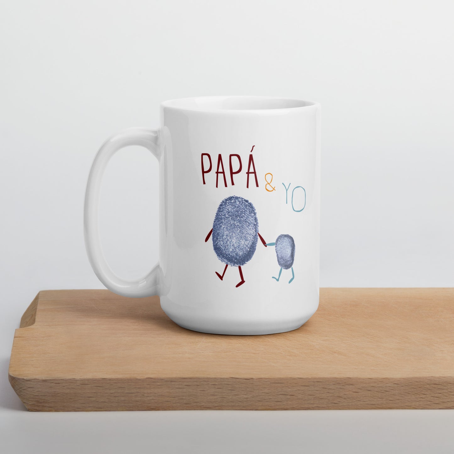 Papá & Yo Huellitas Taza